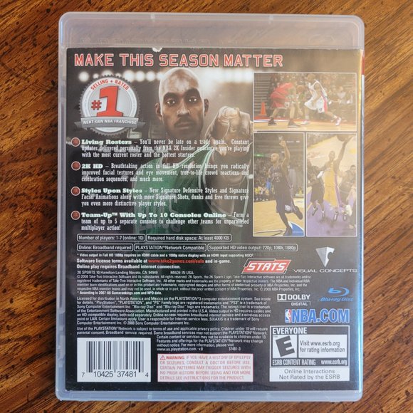 PS3 GAME BUNDLE - 4 Sports Playstation 3 Games, Madden NFL, NBA, MLB, UFC - Picture 7 of 11